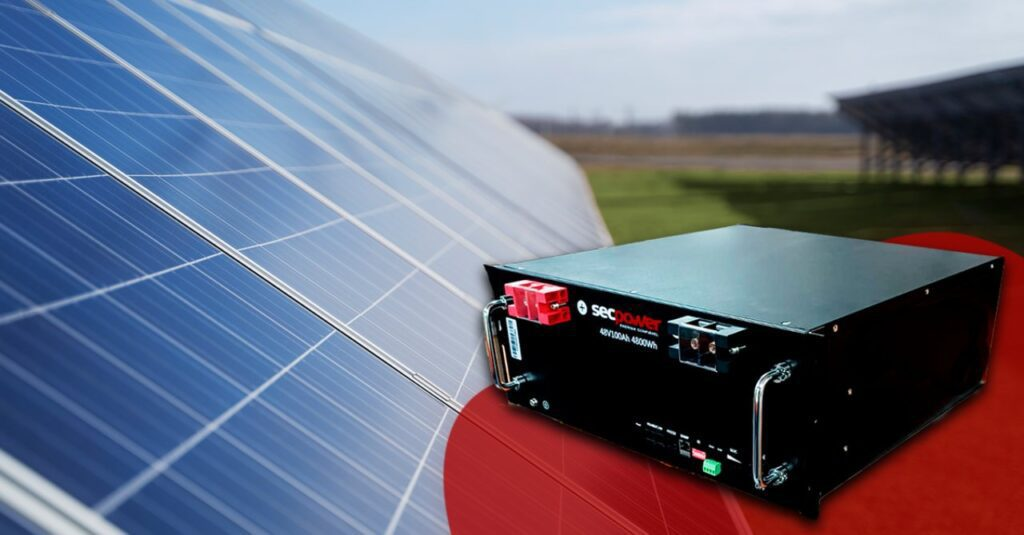 Bateria Sec Power 48V 100Ah 4.8kWh